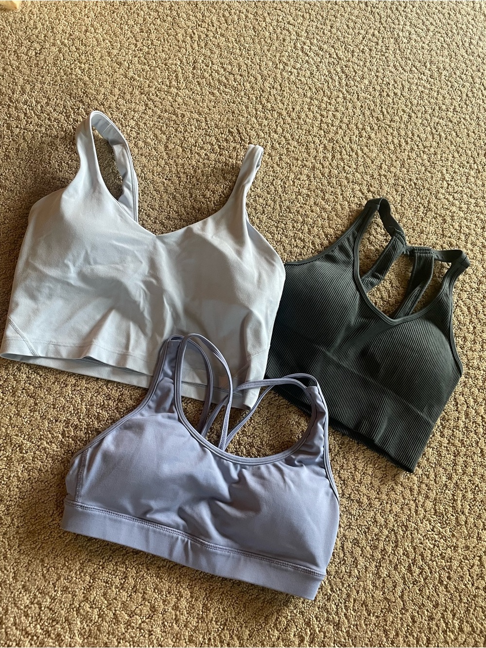 padded sports bras bundle